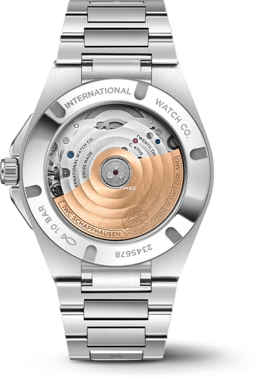 IWC,Ingenieur 35.10mm,35.10mm,Stainless Steel,Black,Automatic,Day,42hours,IW324906