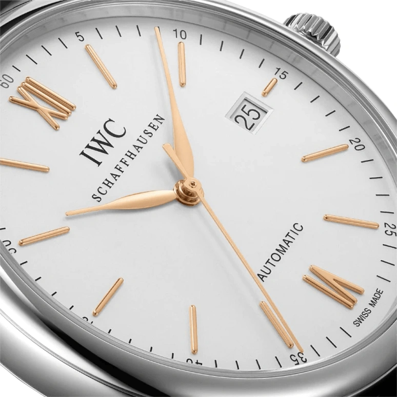 IWC,Portofino 40mm,40mm,Stainless Steel,Silver,Automatic,Date,Anti-magnetic,IW356517