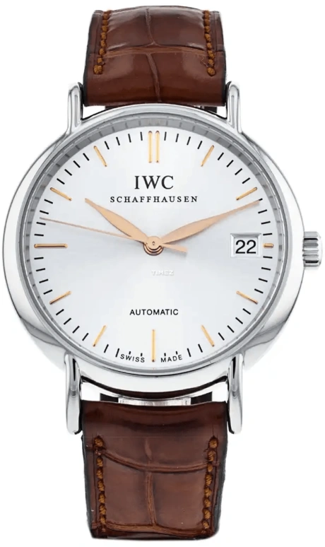 IWC,Portofino 34mm,34mm,Stainless Steel,Silver,Automatic,Day,42hours,IW356404