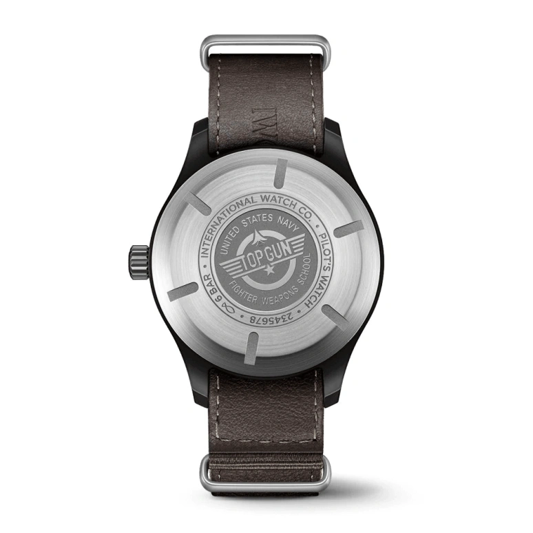 IWC,Pilot 41mm,41mm,Titanium,Ceramic,Black,Automatic,Date,Anti-magnetic,IW324712