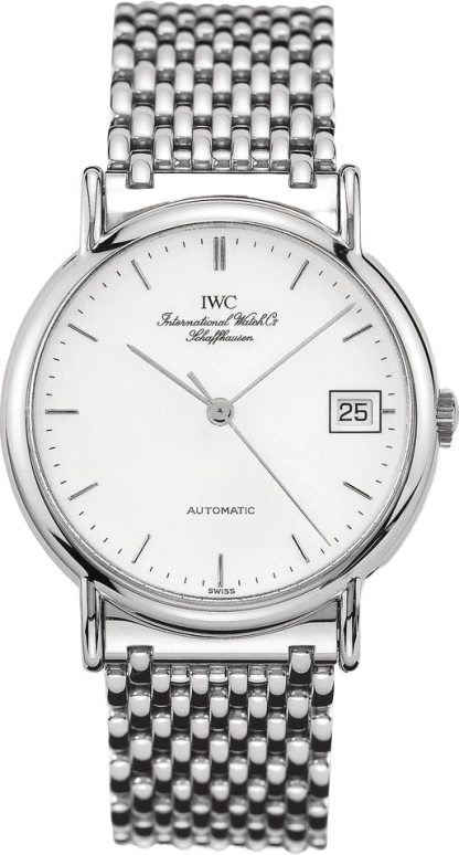 IWC,Portofino 34mm,34mm,Stainless Steel,White,Automatic,Date,World Time,IW351318