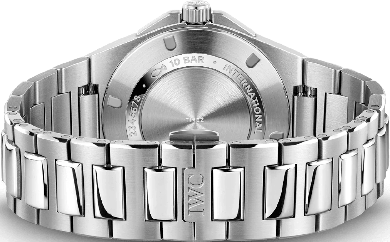 IWC,Ingenieur 40mm,40mm,Stainless Steel,Green,Automatic,Day,120hours,George Russell,IW328903