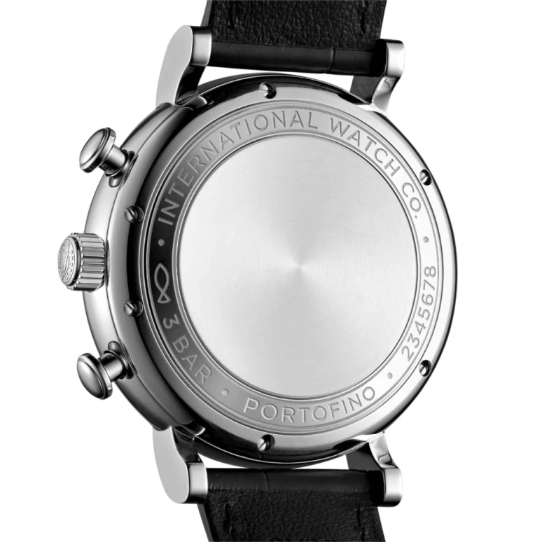IWC,Portofino 42mm,42mm,Stainless Steel,Black,Automatic,Chronograph,Date,Day,IW391029