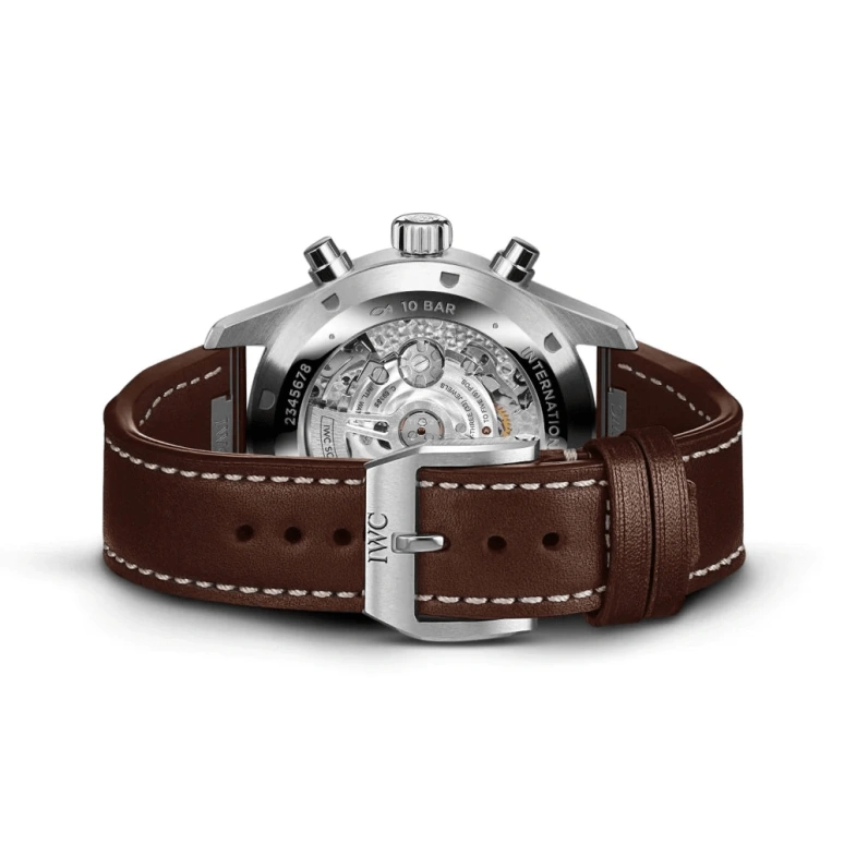 IWC,Pilot 43mm,43mm,Stainless Steel,Luminous,Green,Automatic,Chronograph,Date,Day,IW378005