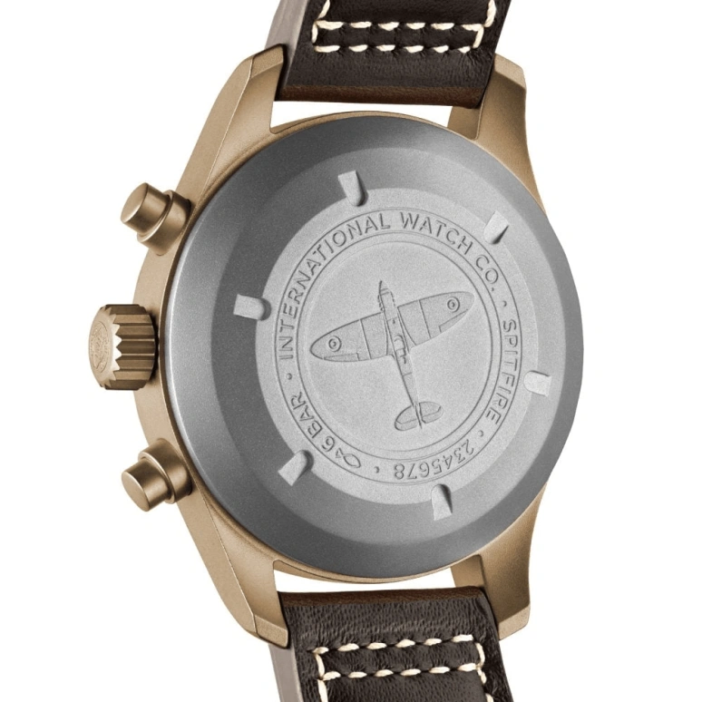 IWC,Pilot 41mm,41mm,Titanium,Bronze,Green,Automatic,Chronograph,Date,Day,Anti-magnetic,48hours,In-house Caliber,IW387902