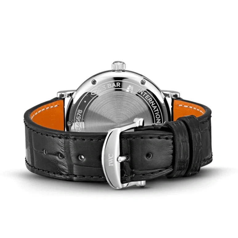 IWC,Portofino 37mm,37mm,Stainless Steel,Grey,Automatic,Day,42hours,IW458102