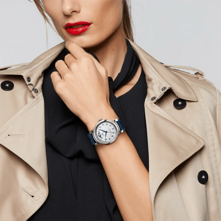 IWC,Da Vinci 36mm,36mm,Stainless Steel,Silver,Automatic,Moonphase,42hours,IW459306
