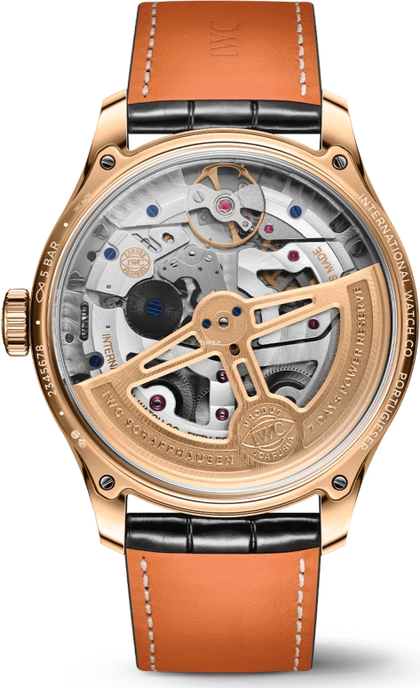 IWC,Portugieser 44.40mm,44.40mm,Armor Gold,Black,Automatic,Moonphase,Perpetual Calendar,Month,Date,168hours,In-house Caliber,Taika David Waititi,Taika Cohen,IW503702