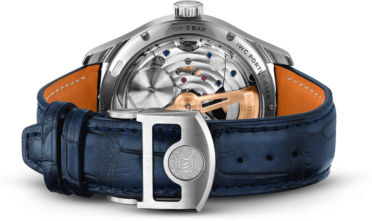 IWC,Portugieser 45mm,45mm,Platinum,Blue,Automatic,Moonphase,Perpetual Calendar,Annual Calendar,Month,168hours,In-house Caliber,IW504506