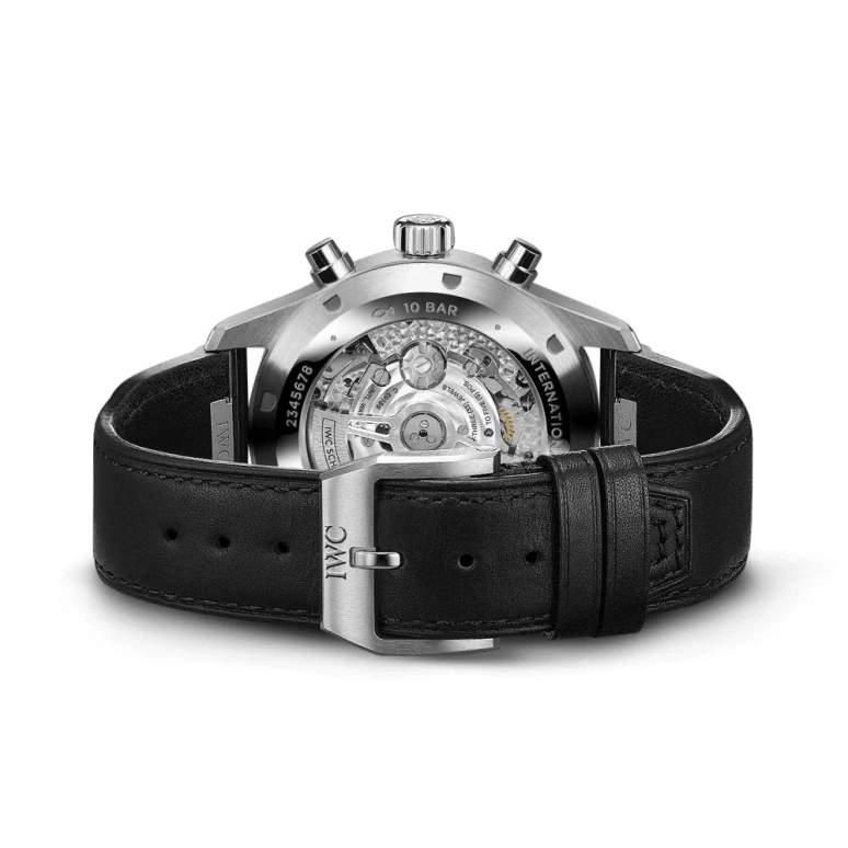 IWC,Pilot 43mm,43mm,Stainless Steel,Black,Automatic,46hours,In-house Caliber,IW378001