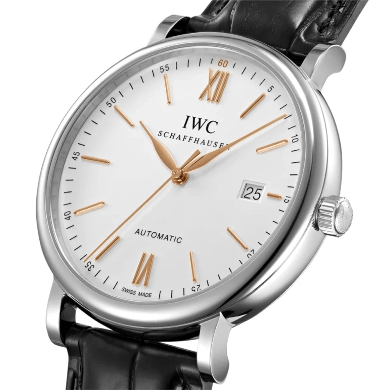 IWC,Portofino 40mm,40mm,Stainless Steel,Silver,Automatic,Date,Anti-magnetic,IW356517