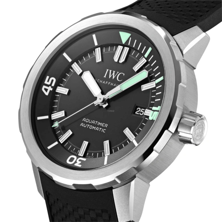 IWC,GST Aquatimer 42mm,42mm,Stainless Steel,Black,Automatic,Date,42hours,IW329001