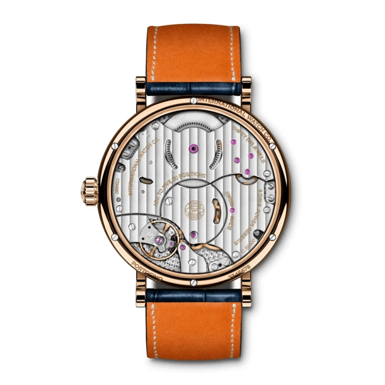 IWC,Portofino 45mm,45mm,Red Gold,Silver,Handwound,Moonphase,Date,Power Reserve Indicator,IW516409