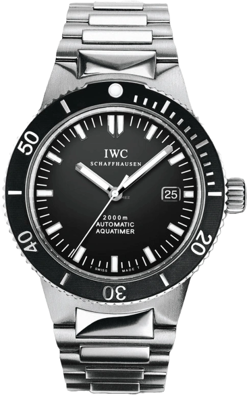 IWC,GST Aquatimer 42mm,42mm,Stainless Steel,Black,Automatic,Day,42hours,IW353602