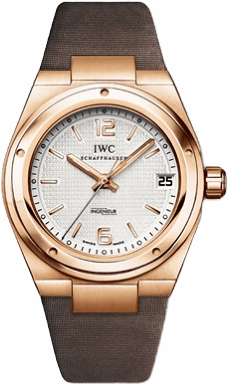 IWC,Ingenieur 34mm,34mm,Rose Gold,Silver,Automatic,Date,Anti-magnetic,IW451505
