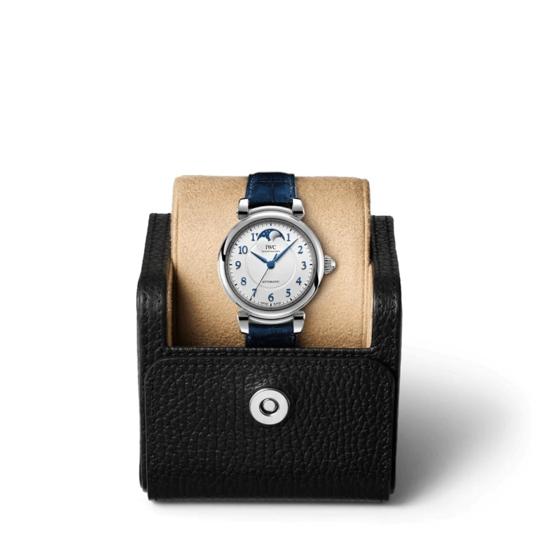 IWC,Da Vinci 36mm,36mm,Stainless Steel,Silver,Automatic,Moonphase,42hours,IW459306