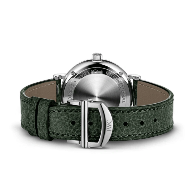IWC,Portofino 34mm,34mm,Stainless Steel,Green,Automatic,42hours,In-house Caliber,IW357412