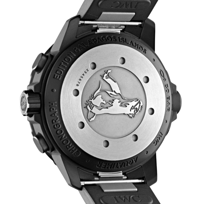 IWC,GST Aquatimer 45mm,45mm,Stainless Steel,Black,Automatic,Chronograph,Date,Power Reserve Indicator,Flyback,68hours,In-house Caliber,IW379502