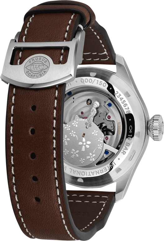 IWC,Big Pilot 43mm,43mm,Platinum,Blue,Automatic,Tourbillon,80hours,IW329501