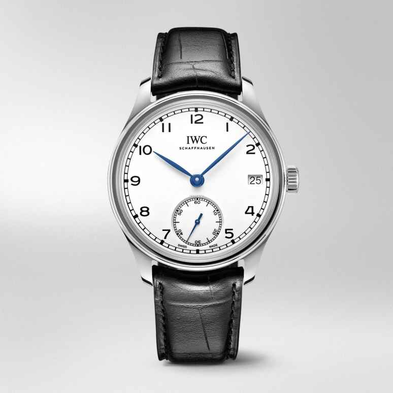 IWC,Portugieser 43.20mm,43.20mm,Stainless Steel,White,Handwound,Day,192hours,IW510212