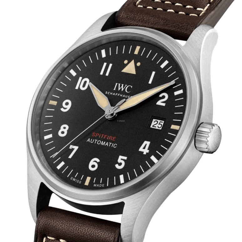 IWC,Pilot 39mm,39mm,Stainless Steel,Black,Automatic,Date,Anti-magnetic,IW326803