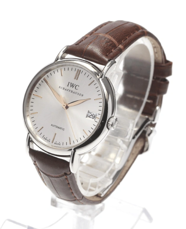 IWC,Portofino 34mm,34mm,Stainless Steel,Silver,Automatic,Day,42hours,IW356404