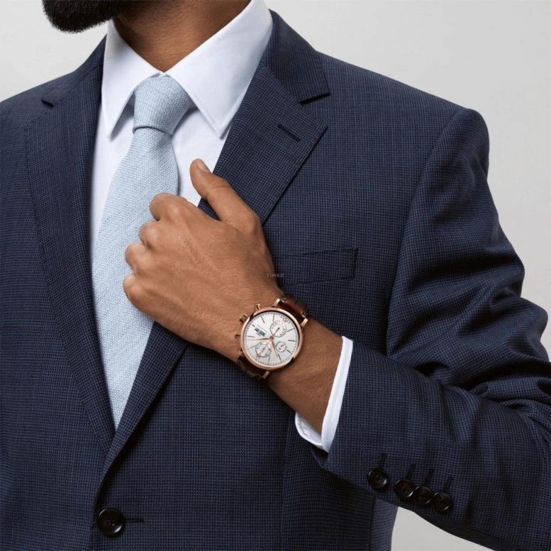 IWC,Portofino 42mm,42mm,Red Gold,Grey,Automatic,Chronograph,Date,Day,IW391025