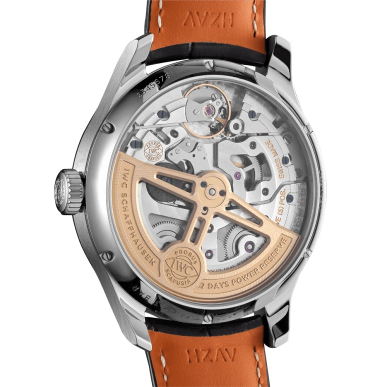 IWC,Portugieser 44.20mm,44.20mm,Platinum,Silver,Automatic,Moonphase,Perpetual Calendar,Month,Date,168hours,In-house Caliber,IW503406