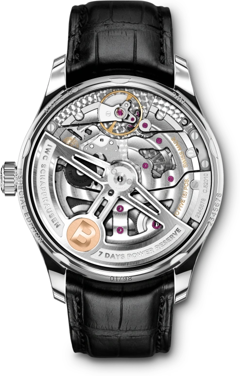 IWC,Portugieser 42.30mm,42.30mm,Stainless Steel,Green,Automatic,Day,Power Reserve Indicator,IW500708