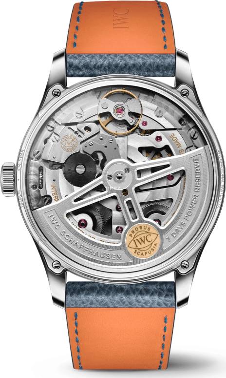 IWC,Portugieser 42.40mm,42.40mm,White Gold,Blue,Automatic,Day,Power Reserve Indicator,IW501708