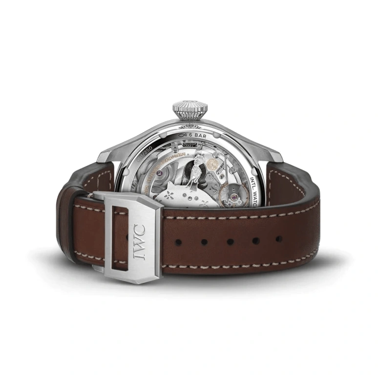 IWC,Pilot 46.20mm,46.20mm,Stainless Steel,Blue,Automatic,Month,Date,Day,Power Reserve Indicator,168hours,In-house Caliber,IW502710