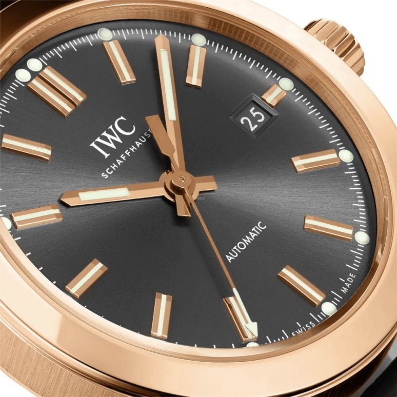 IWC,Ingenieur 40mm,40mm,Stainless Steel,Grey,Automatic,Date,Anti-magnetic,IW357003