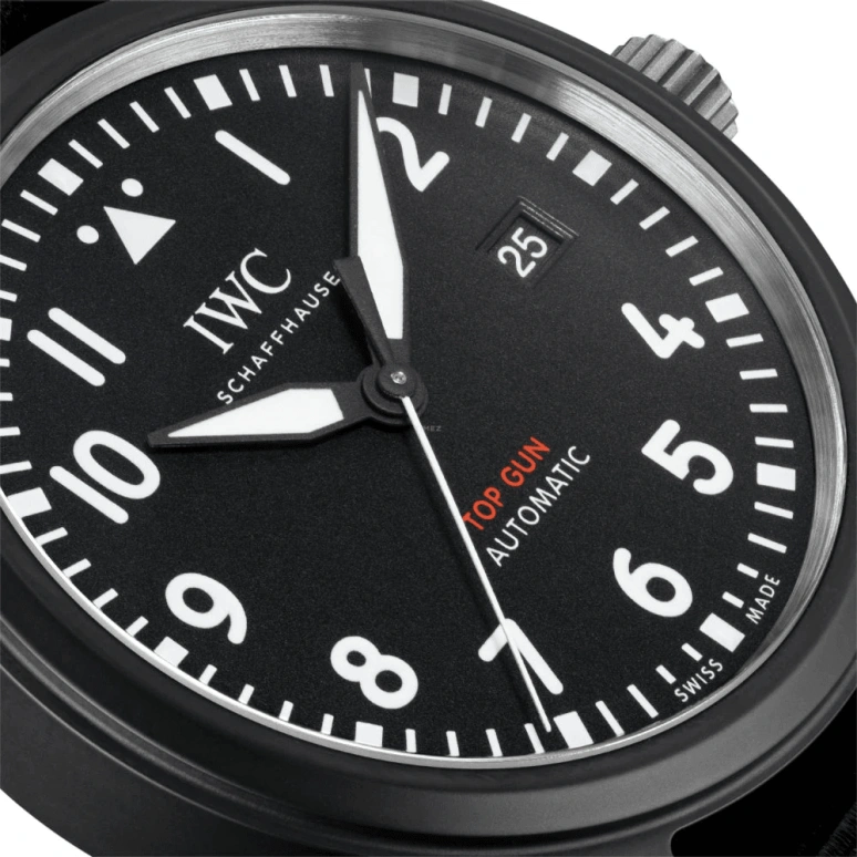 IWC,Pilot 41mm,41mm,Titanium,Ceramic,Black,Automatic,Date,Anti-magnetic,IW326901