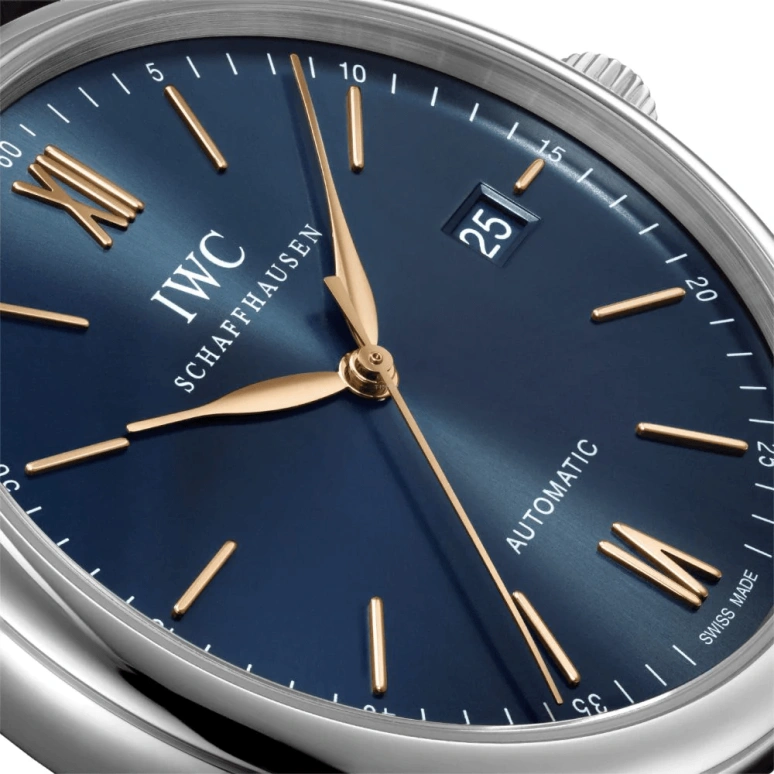 IWC,Portofino 40mm,40mm,Stainless Steel,Blue,Automatic,Date,Anti-magnetic,IW356523