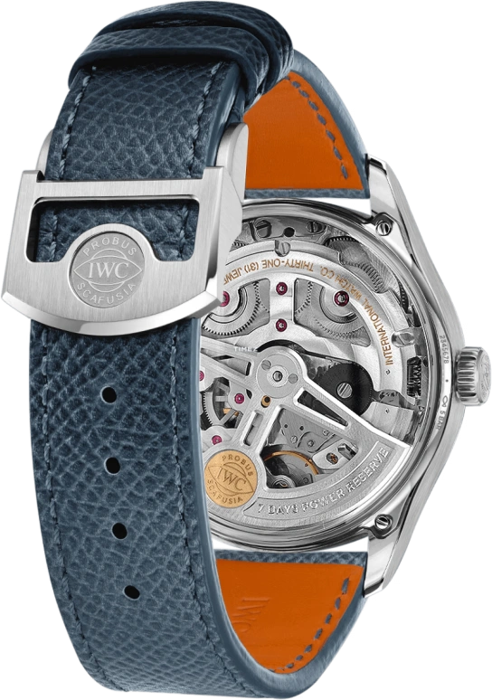 IWC,Portugieser 42.40mm,42.40mm,White Gold,Blue,Automatic,Day,Power Reserve Indicator,IW501708