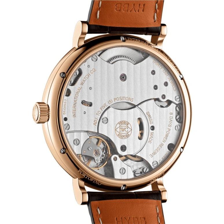 IWC,Portofino 45mm,45mm,Red Gold,Grey,Handwound,Date,Power Reserve Indicator,IW510104