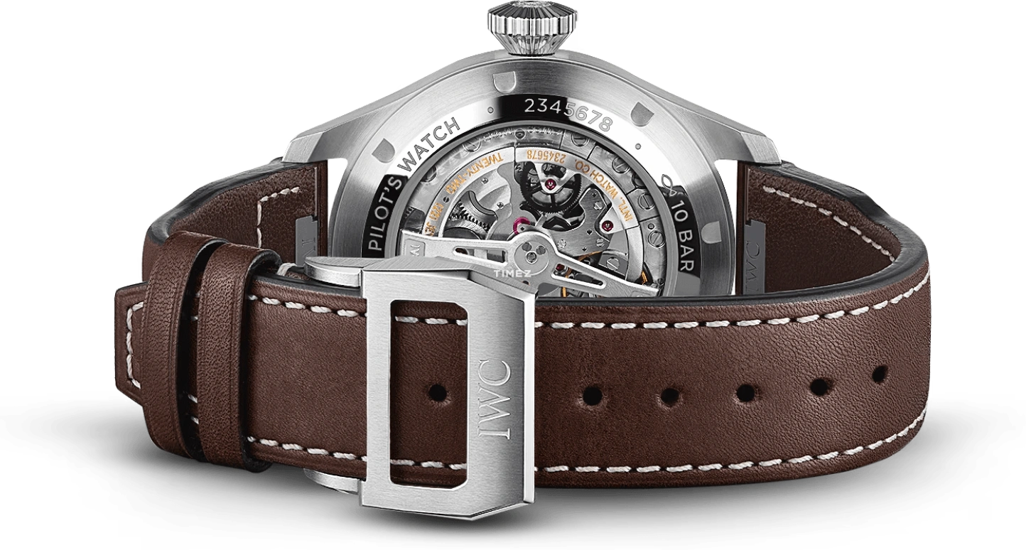 IWC,Big Pilot 43mm,43mm,Stainless Steel,Black,Automatic,Anti-magnetic,60hours,IW329301