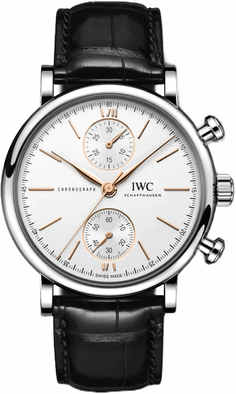 IWC,Portofino 39mm,39mm,Stainless Steel,Silver,Automatic,Chronograph,44hours,IW391406