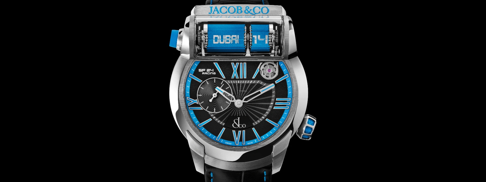 Jacob & Co.,EPIC 45mm,45mm,Titanium,48hours,In-house Caliber,Sapphire,ES101,ES101.20.NS.YB.A