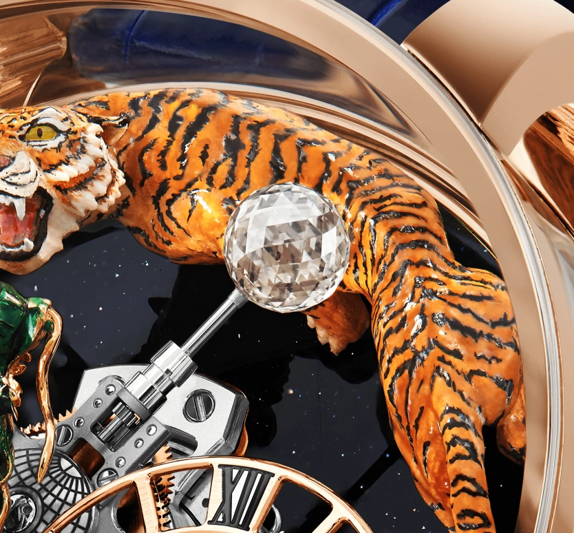 Jacob & Co.,Astronomia 47mm,47mm,Rose Gold,Sapphire,Gold,Crystal,Handwound,60hours,In-house Caliber,AT114,AT114.40.AA.UA.A