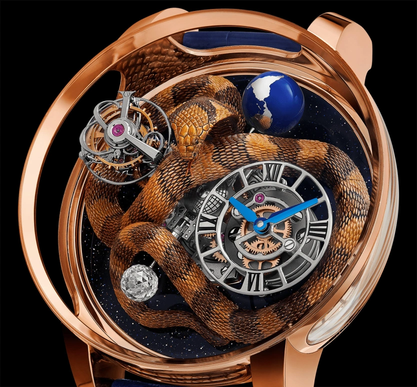 Jacob & Co.,Astronomia ,Rose Gold,Gold,Handwound,60hours,In-house Caliber,AT102,AT102.40.AC.UA.A