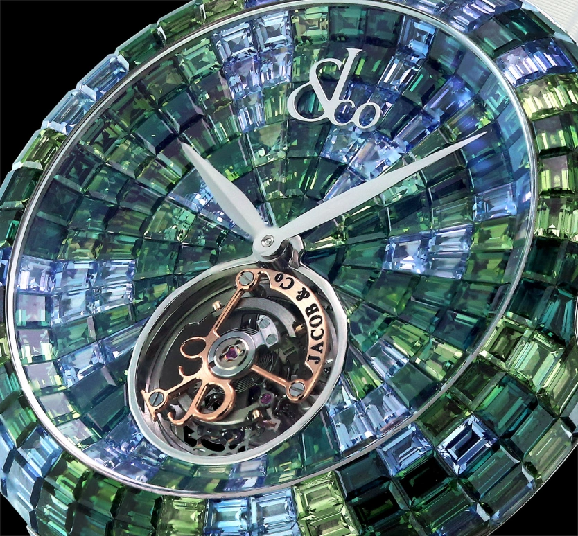Jacob & Co.,Brilliant ,Gold,White Gold,Handwound,In-house Caliber,BT543,BT543.30.CG.CG.B