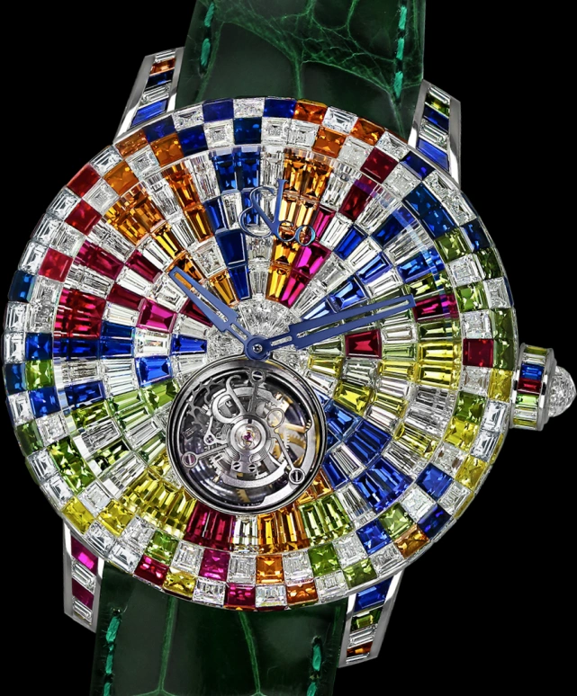 Jacob & Co.,Caviar Tourbillon 47mm,47mm,Gold,White Gold,Handwound,100hours,In-house Caliber,CV201,CV201.30.HX.HX.A