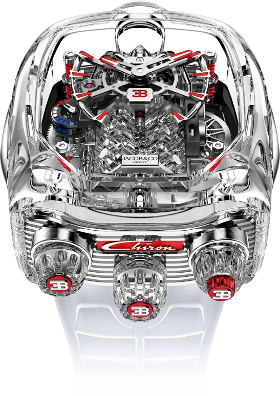 Jacob & Co. Bugatti Chiron BU210.80.AC.AB.BBRUA