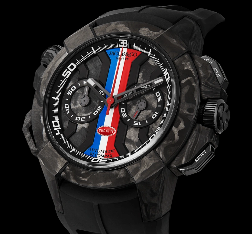 Jacob & Co.,EPIC ,Forged Carbon,Titanium,Carbon,48hours,In-house Caliber,EC333,EC333.29.AA.AA.A