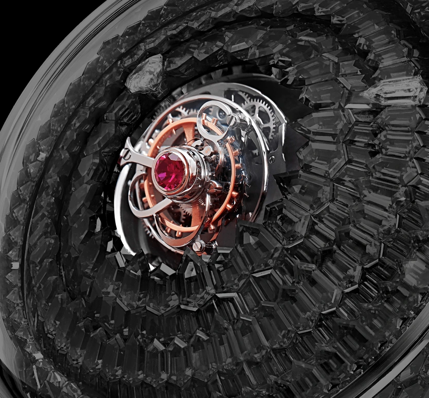 Jacob & Co.,the Mystery ,Gold,White Gold,Handwound,60hours,In-house Caliber,SN800,SN800.30.BR.UA.A