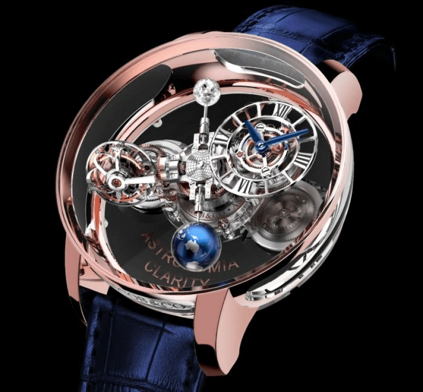Jacob & Co.,Astronomia 50mm,50mm,Rose Gold,Gold,Handwound,60hours,In-house Caliber,AT120,AT120.40.AD.SD.A