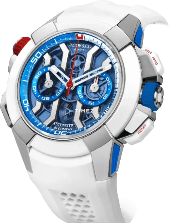 Jacob & Co.,EPIC 47mm,47mm,Titanium,Skeleton,Automatic,Chronograph,Sapphire,Crystal Glass,EC313,EC313.20.AC.AA.ABRUA