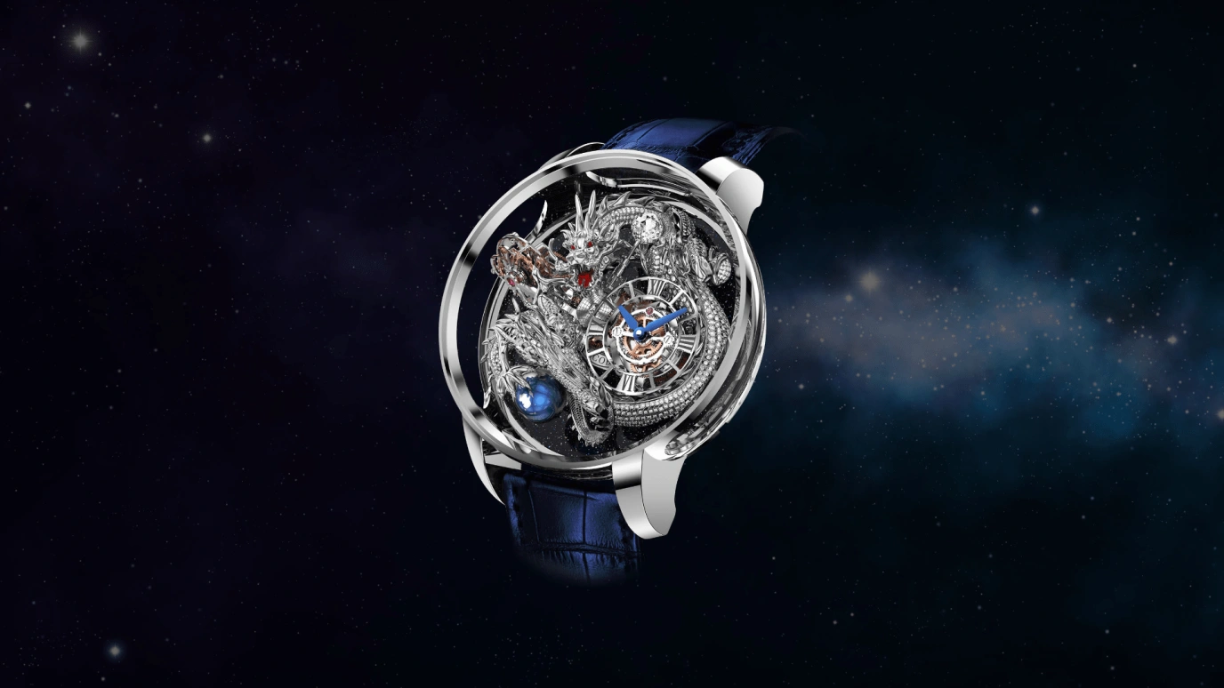 Jacob & Co.,Astronomia ,Sapphire,Gold,White Gold,Handwound,60hours,In-house Caliber,AT102,AT102.30.DR.UA.A