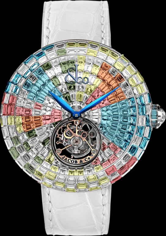 Jacob & Co.,Brilliant ,Gold,White Gold,Handwound,100hours,In-house Caliber,BT543,BT543.30.HX.UC.B